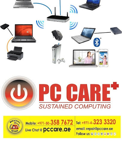 مركز خدمات الكمبيوتر PCCARE DUBAI - أبو ظبي - +971 50 358 7672