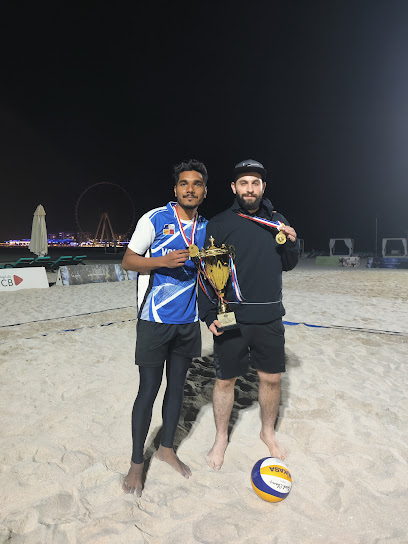 ملاعب كرة الطائرة الشاطئية في Andreea - United Arab Emirates|Dubai|34QP+6V8